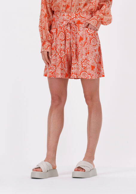 Oranje VANILIA Broeken IKAT FLOWER SHORT - large