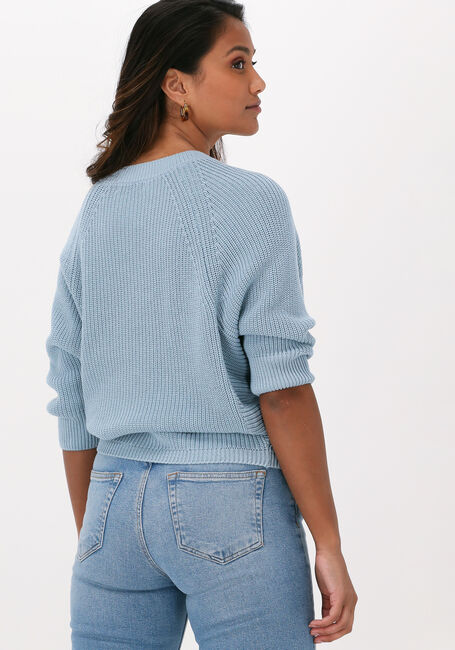 Lichtblauwe BY-BAR Trui LUNE PULLOVER - large