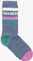 Donkerblauwe WANDER & WONDER Sokken STRIPE SOCKS - medium