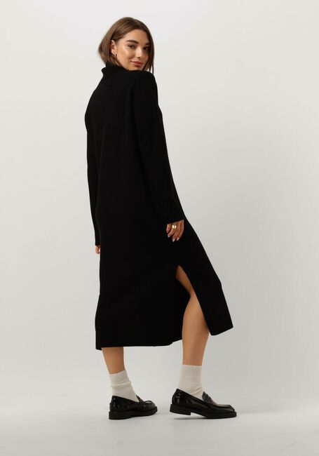 Zwarte DRYKORN Midi jurk SASTERA - large