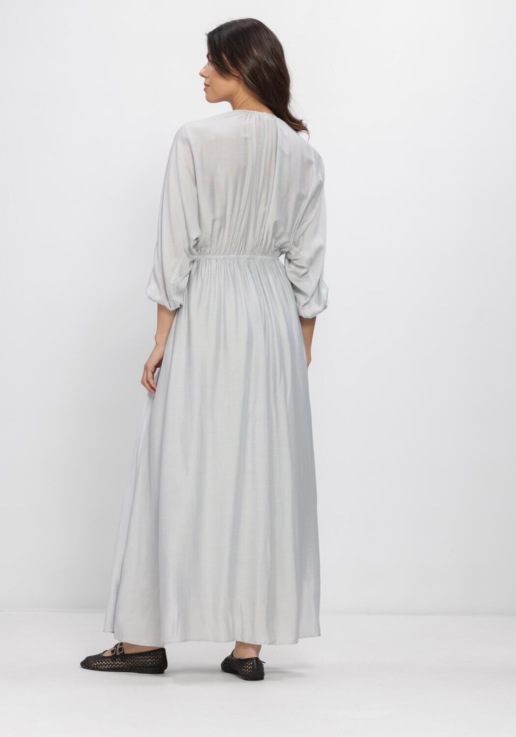 Donkergrijze NEMA Jurken N210 - large