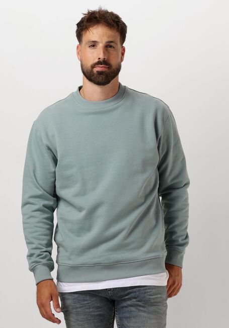 Blauwe PURE PATH Sweater LOOSE FIT SWEATERS CREWNECK308 - large