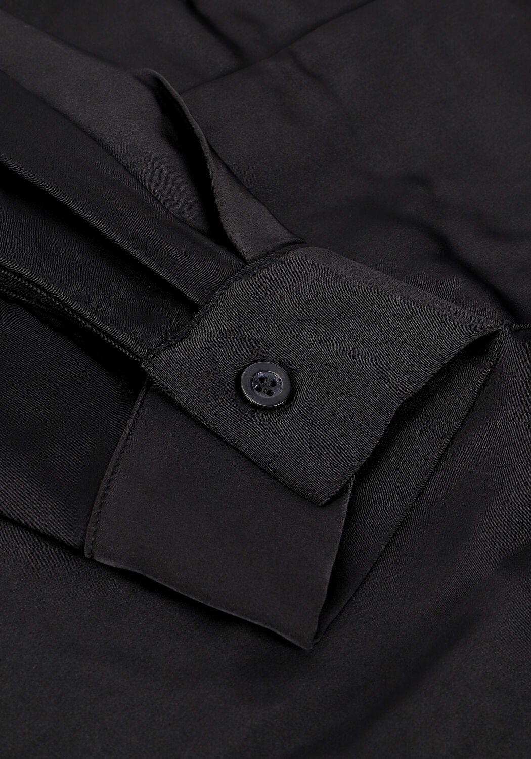 Zwarte NA-KD Midi jurk BUTTONED MIDI DRESS - large