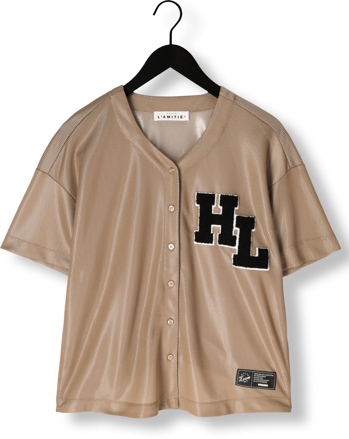 HAUTE L'AMITIÉ Dames Tops & T-shirts Court Tee Bruin