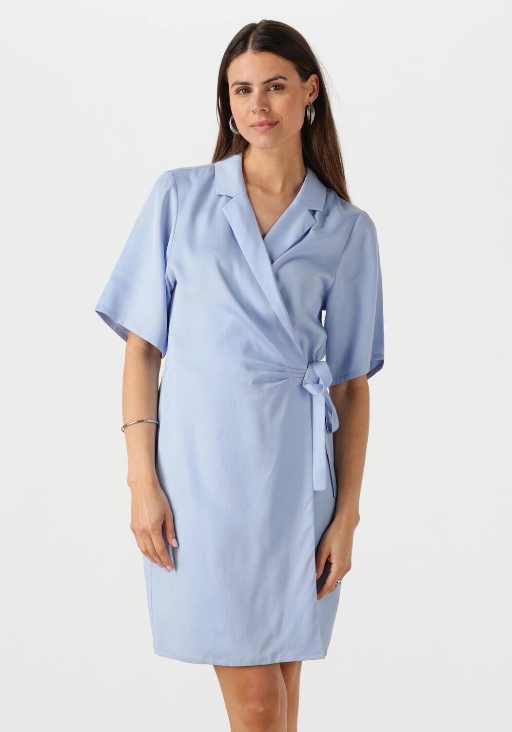 ANOTHER LABEL Dames Jurken Milou Dress S s Lichtblauw