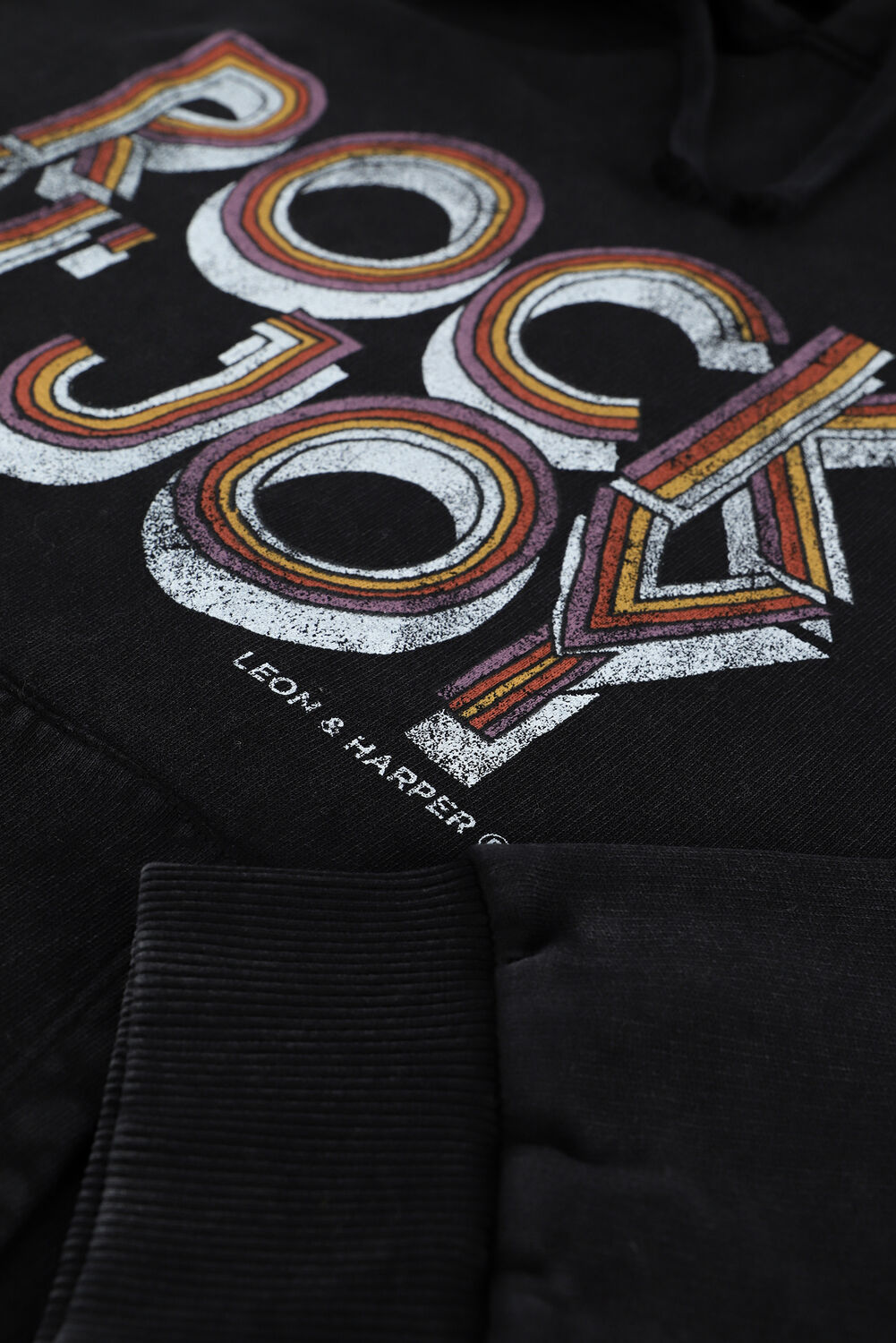 Grijze LEON & HARPER Trui SEQOIA JC55 JOY - large