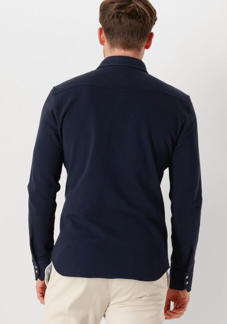 Donkerblauwe PROFUOMO Casual overhemd OVERSHIRT WESTER - large