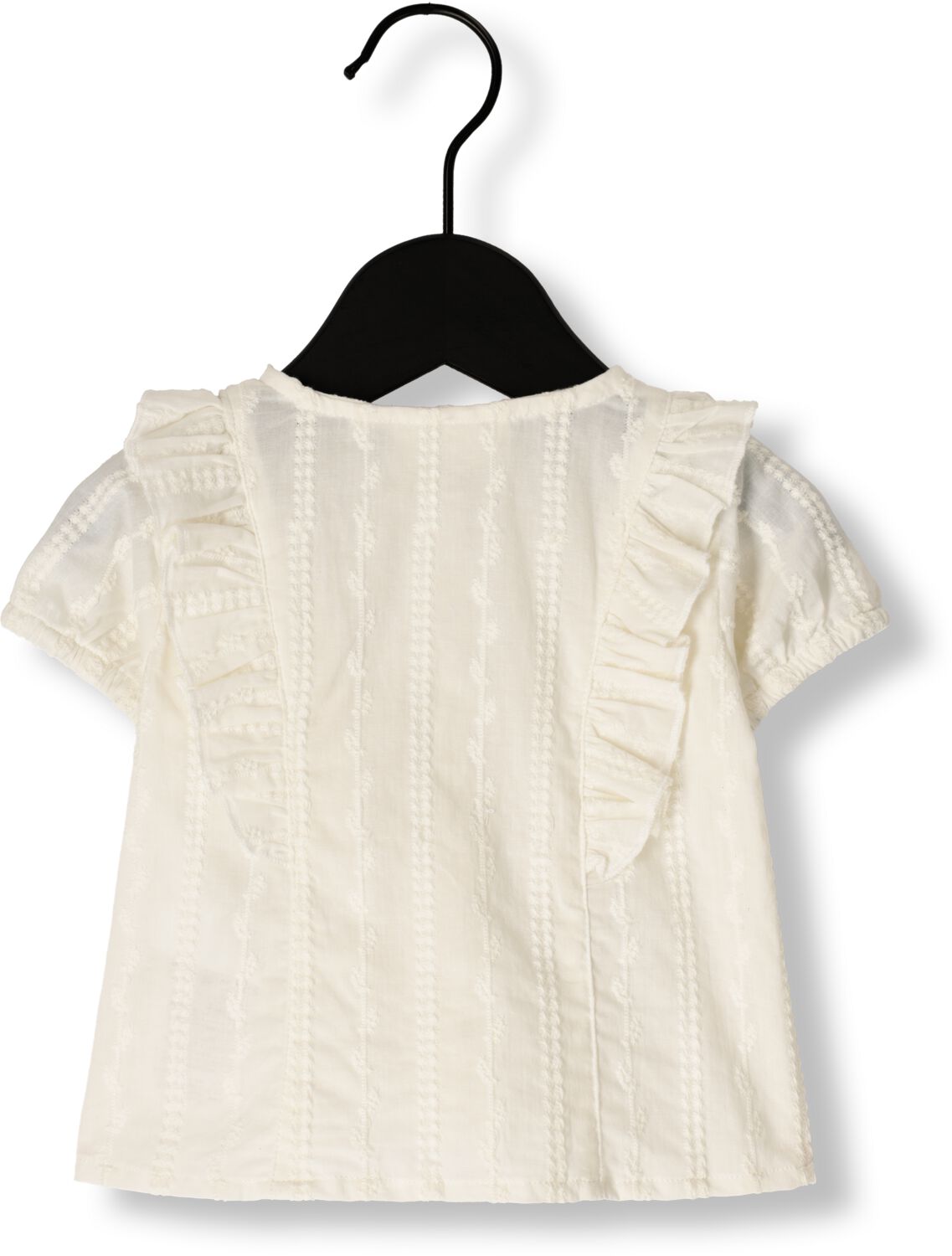 LIL' ATELIER Baby Blouses & Overhemden Nbfjazelle Ss Loose Shirt Lil Creme