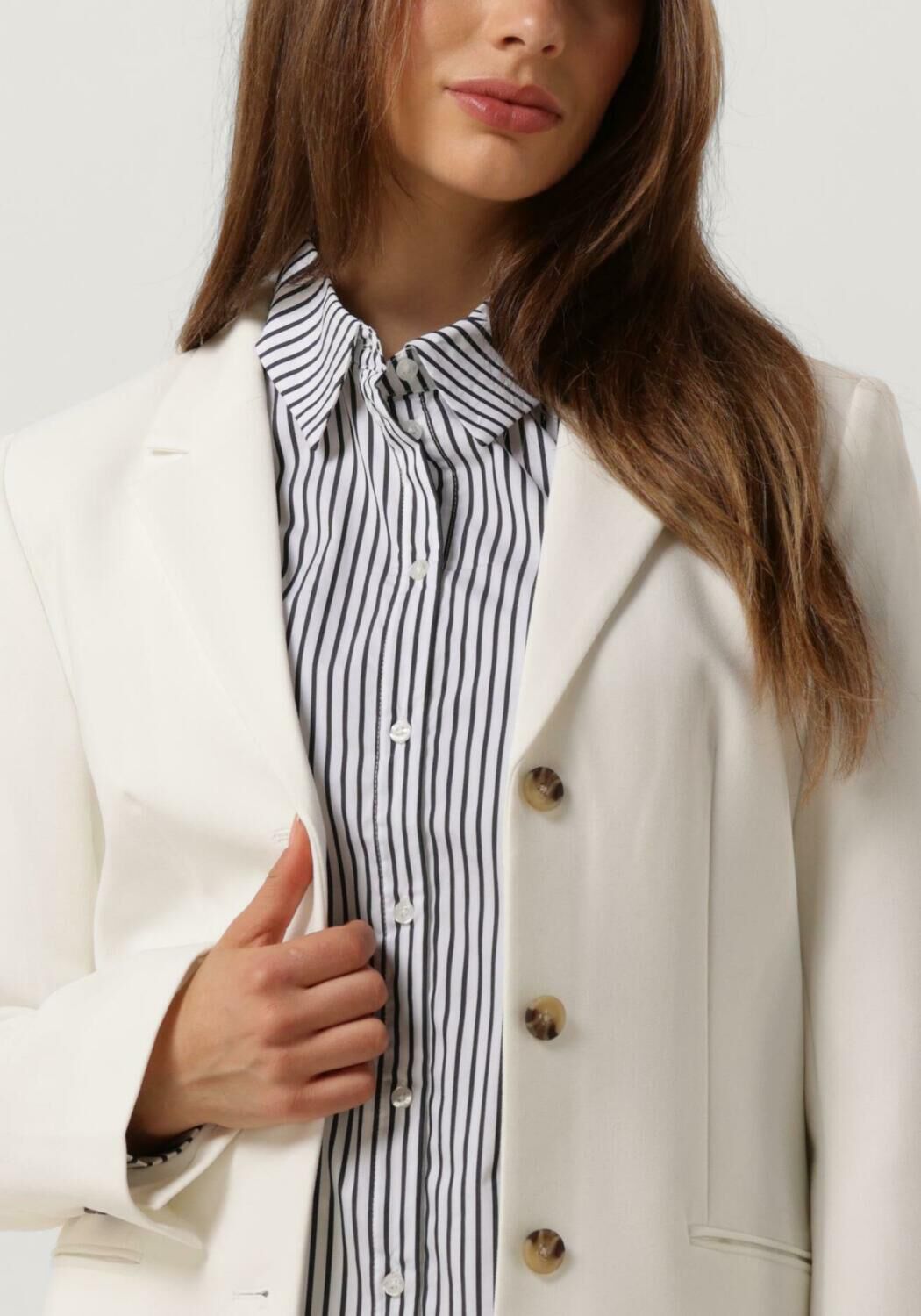 MODSTRÖM Modström Dames Blazers Galemd Slim Blazer Gebroken Wit