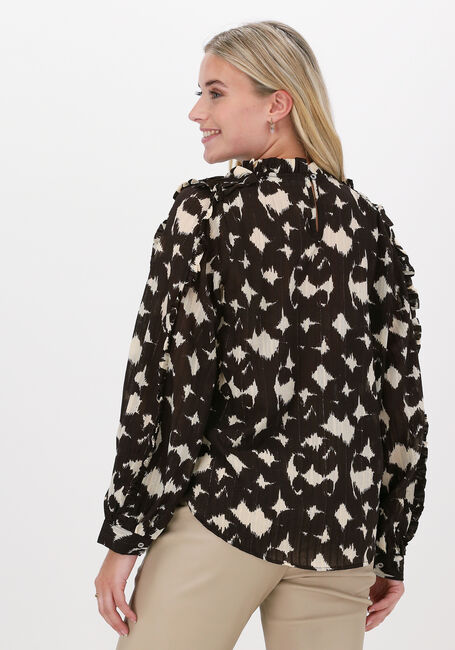 Bruine CO'COUTURE Blouses ALYSSA FRILL BLOUSE - large
