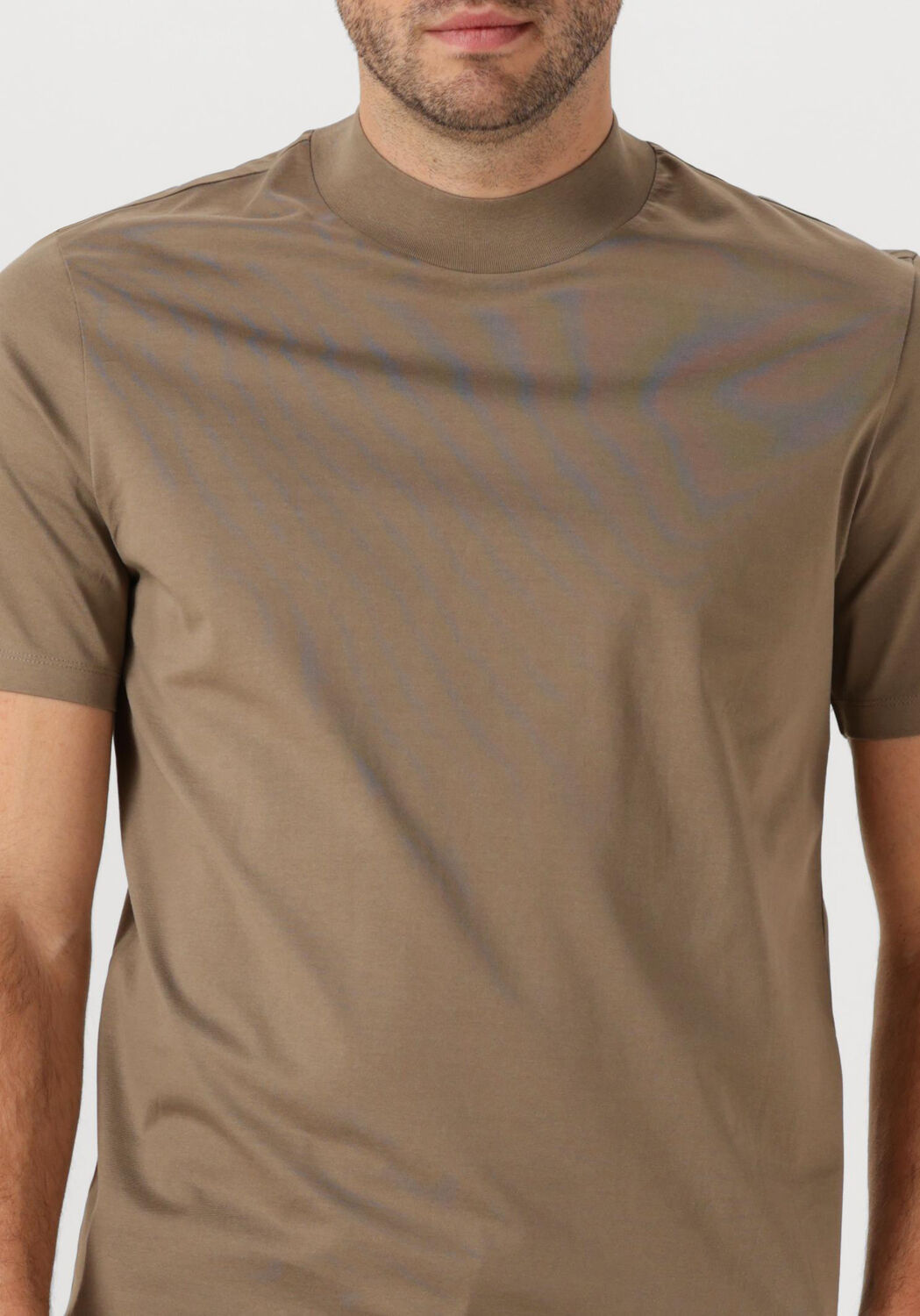 HUGO Heren Polo's & T-shirts Dimersom 10271881 Khaki