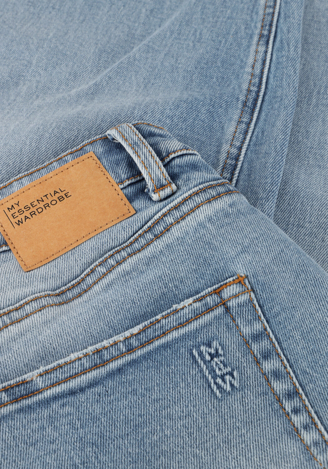 Blauwe MY ESSENTIAL WARDROBE Barrel jeans BALOOMW 144 HIGH BARREL - large