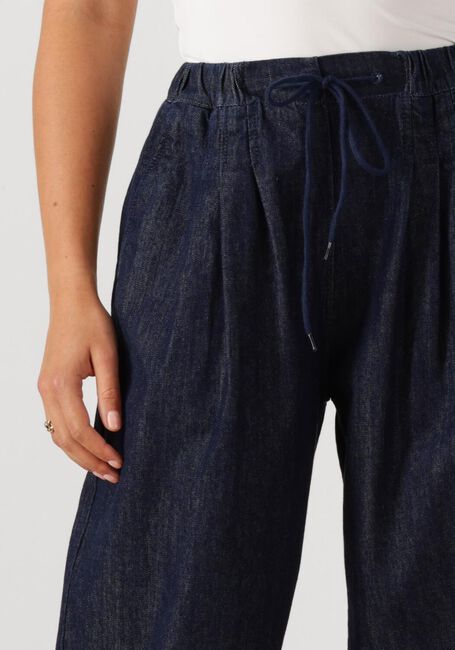 Donkerblauwe BY-BAR Wijde broek JAXX STOCKHOLM BLUE PANTS - large