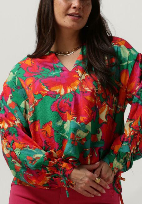 Roze MINUS Blouses THILDA V-NECK BLOUSE - large