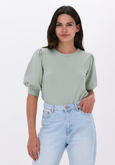 Groene MSCH COPENHAGEN Top TALMA RACHELLE 2/4 PULLOVER - large