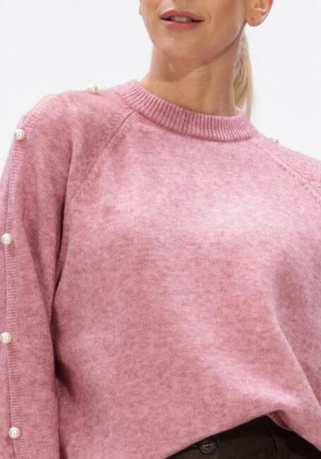 Roze CO'COUTURE Truien/vesten ROWAN PEARL SLEEVE KNIT - large