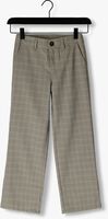 Beige INDIAN BLUE JEANS Flared broek WIDE PANTS SMALL CHECK - medium