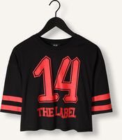 Zwarte ALIX THE LABEL T-shirt LADIES KNITTED CROPPED SPORTS Zwarte ALIX THE LABEL T-shirt LADIES KNITTED CROPPED SPORTS - medium