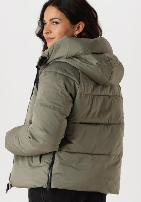 Groene MSCH COPENHAGEN Gewatteerde jas MSCHPAVINARIA SHORT JACKET - large