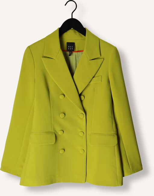 Lime ACCESS Blazer DOUBLE-BREASTED BLAZER WITH TONA Lime ACCESS Blazer DOUBLE-BREASTED BLAZER WITH TONA - large