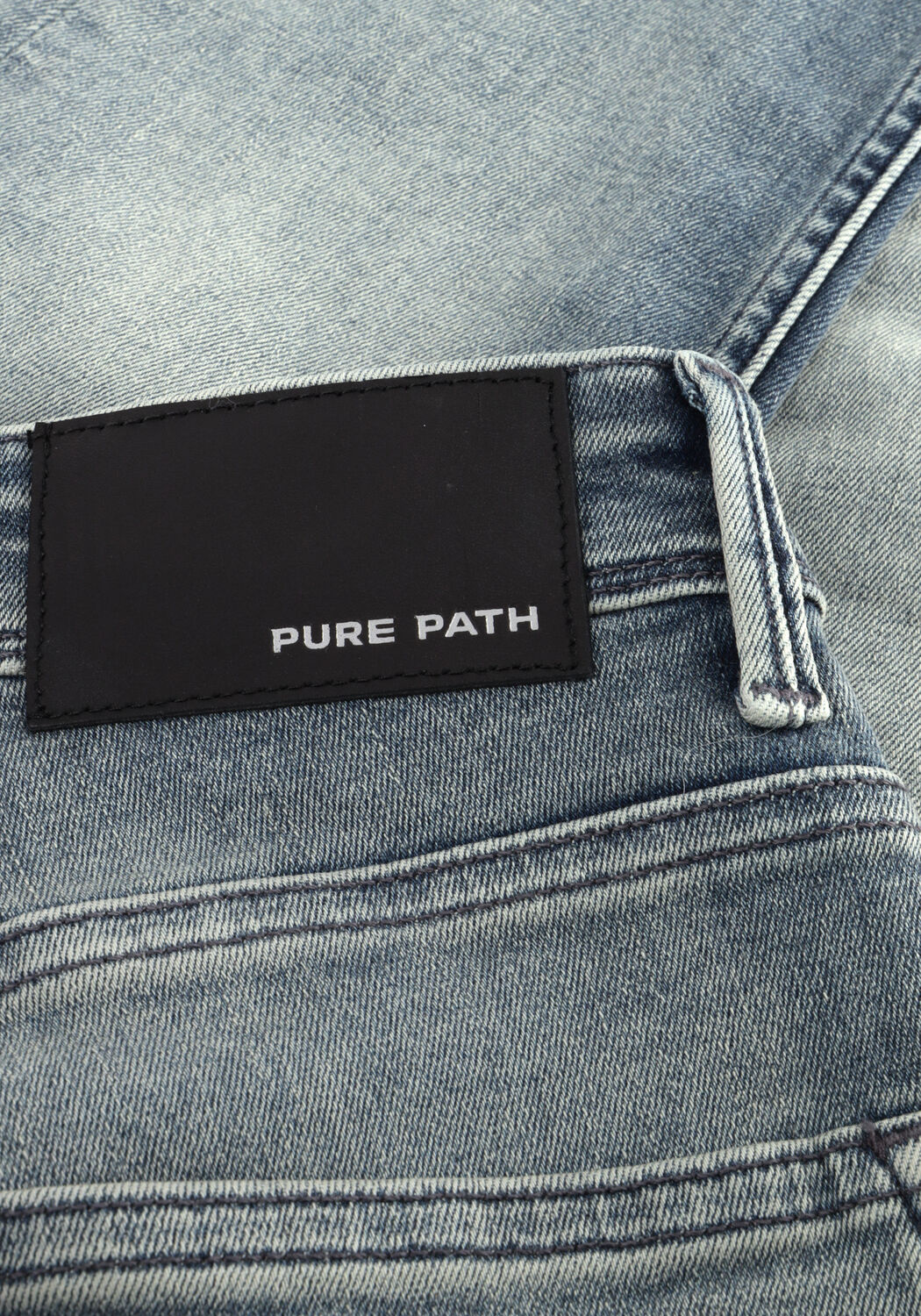 Blauwe PURE PATH Skinny jeans THE JONE SKINNY FIT JEANS - large