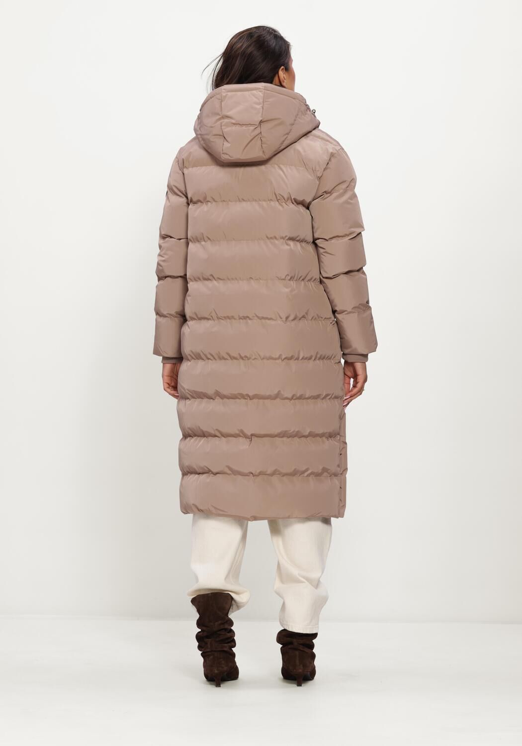 Taupe AIRFORCE Gewatteerde jas GRACE JACKET - large