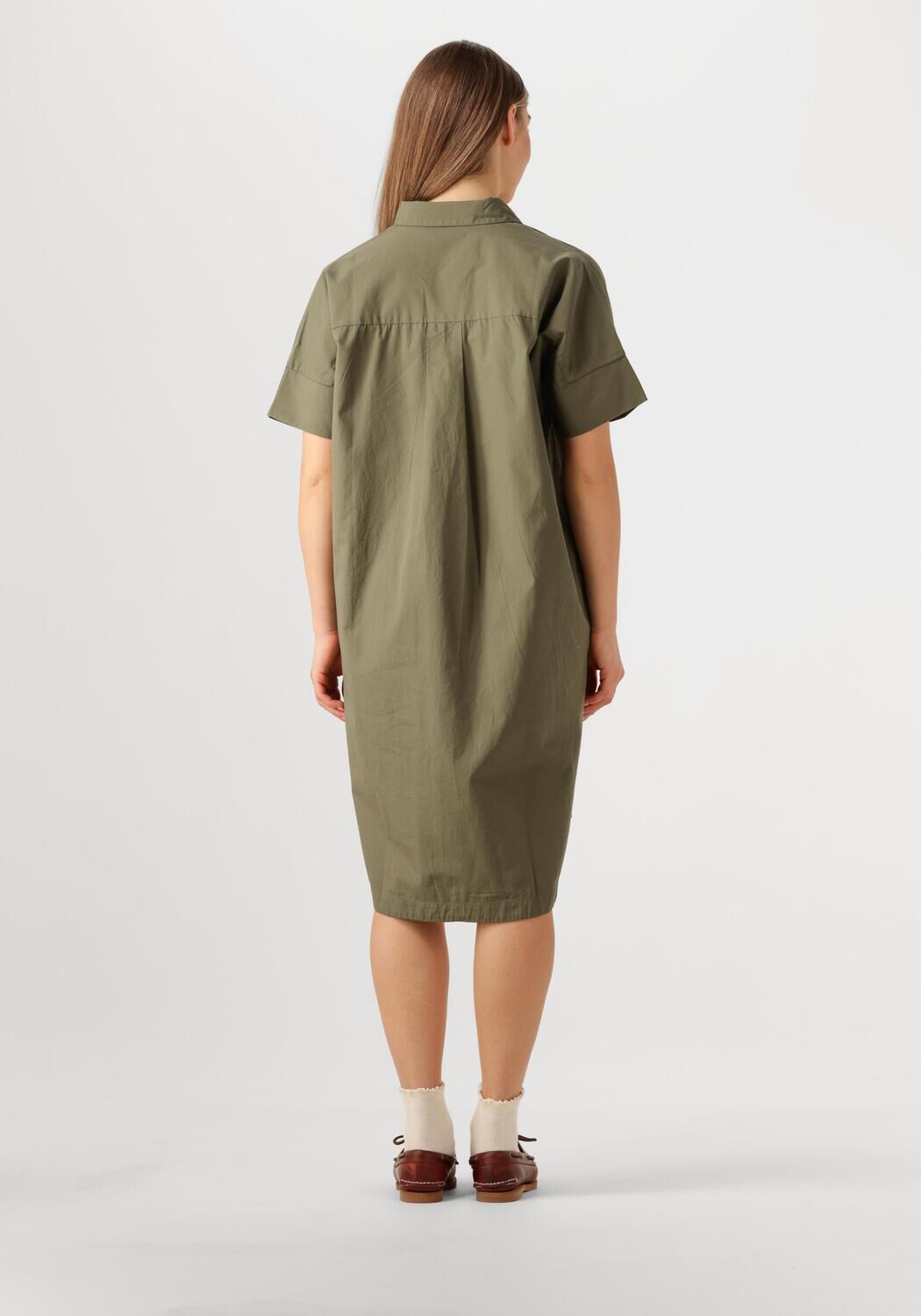 SELECTED FEMME Dames Jurken Slfblair 2 4 Short Shirt Dress Olijf