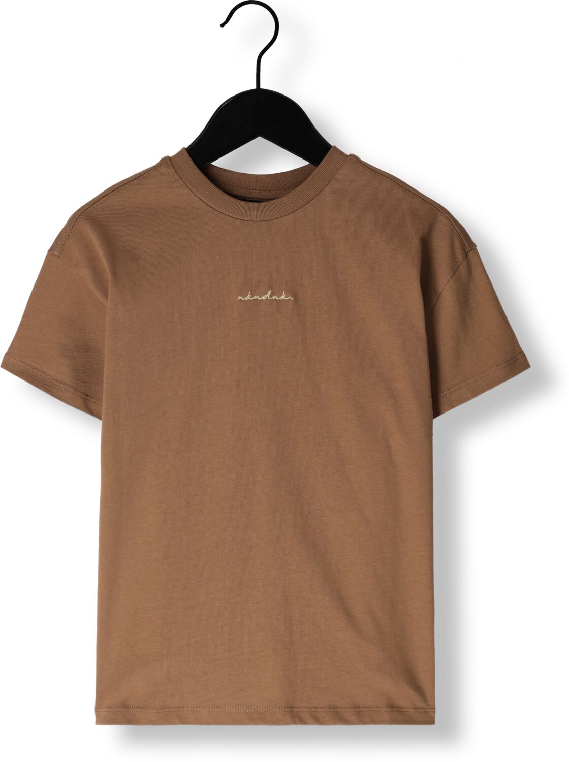 NIK & NIK Jongens Polo's & T-shirts Heavy T-shirt Bruin