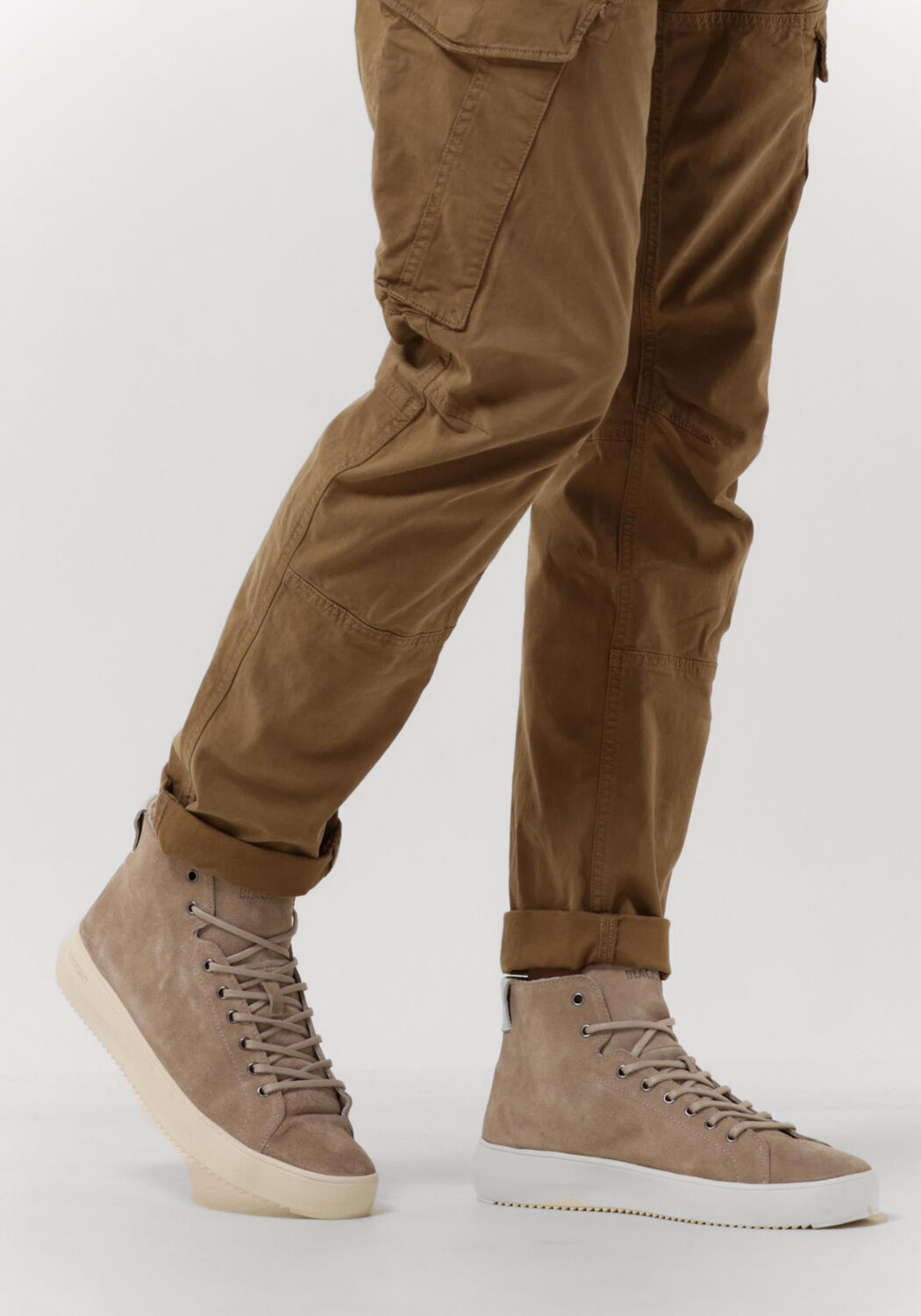 Beige BLACKSTONE Hoge sneakers YG20 - large
