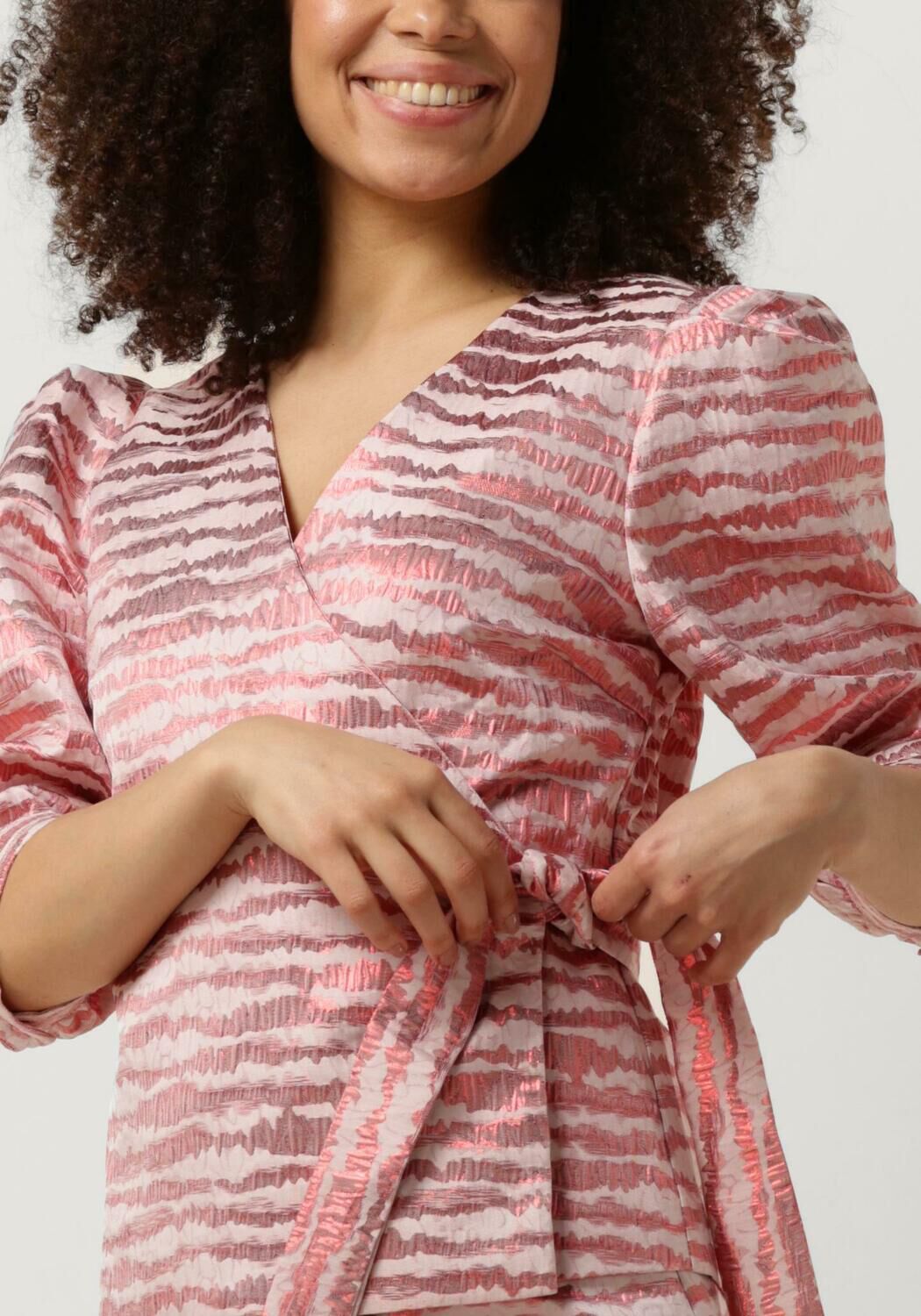AAIKO Dames Tops & T-shirts Lydas Metallic Pes 724 Roze