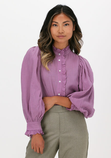 Lila ANTIK BATIK Blouses YVETTE BLOUSE - large