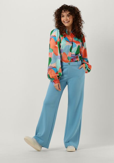 Blauwe POM AMSTERDAM Blouse ELEMENTS 7154 - large