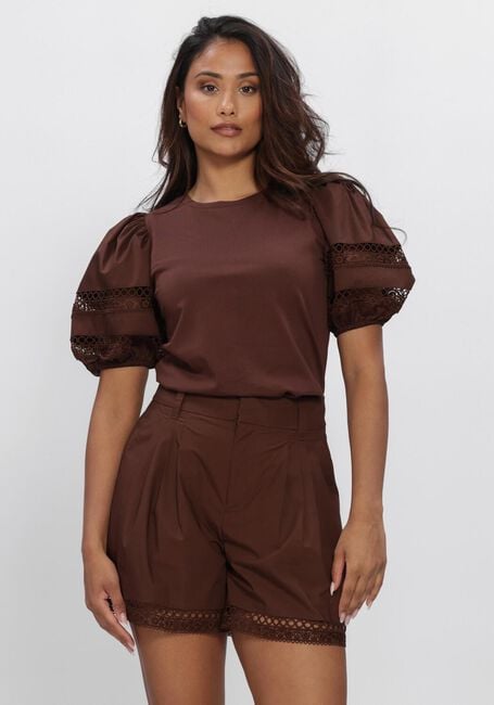 Bruine TWINSET MILANO Top 261TT2260 - large