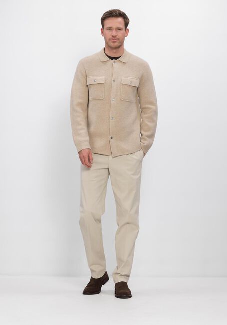 Beige PROFUOMO Overshirt NEW ENGLAND - large