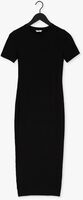 Zwarte ENVII Midi jurk ENZOE SS DRESS 5329