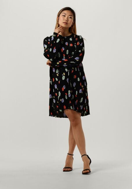 Zwarte ENVII Mini jurk ENMETTE LS DRESS 6954 - large