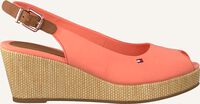 Roze TOMMY HILFIGER Espadrilles ICONIC ELBA SLING BACK WEDGE - medium