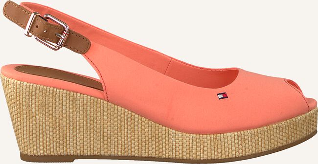 Roze TOMMY HILFIGER Espadrilles ICONIC ELBA SLING BACK WEDGE Roze TOMMY HILFIGER Espadrilles ICONIC ELBA SLING BACK WEDGE - large