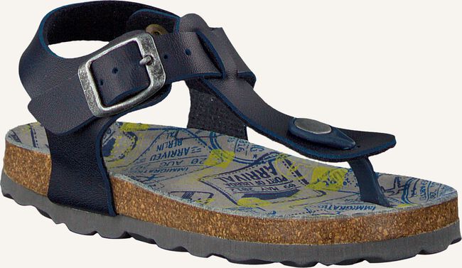 Blauwe BRAQEEZ Platte sandalen 418071 Blauwe BRAQEEZ Platte sandalen 418071 - large