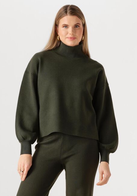 Donkergroene MSCH COPENHAGEN Trui MSCHMERCY EAST M PULLOVER - large