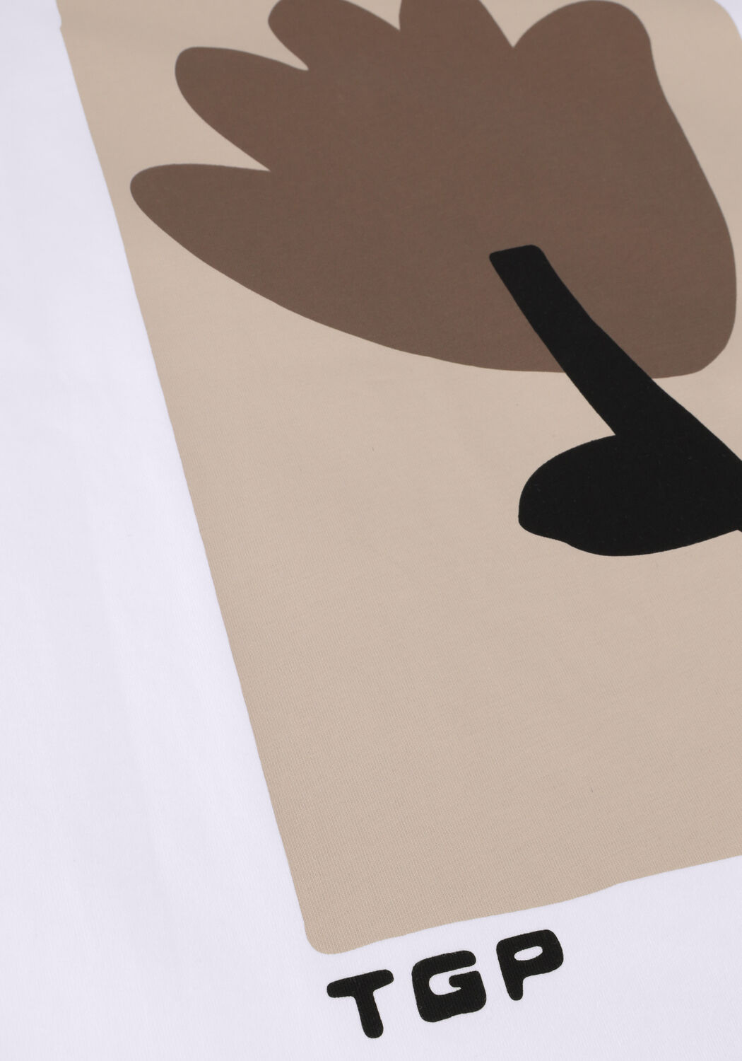 Witte THE GOODPEOPLE T-shirt TON - large