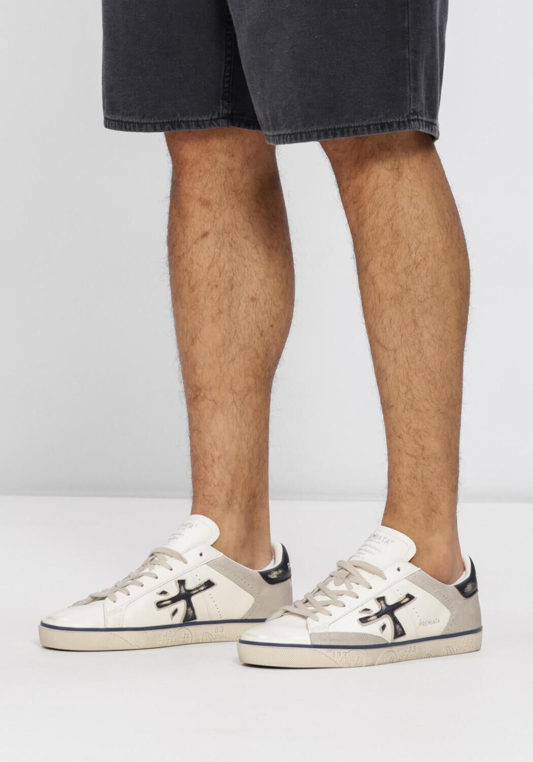 Beige PREMIATA Lage sneakers STEVEN - large