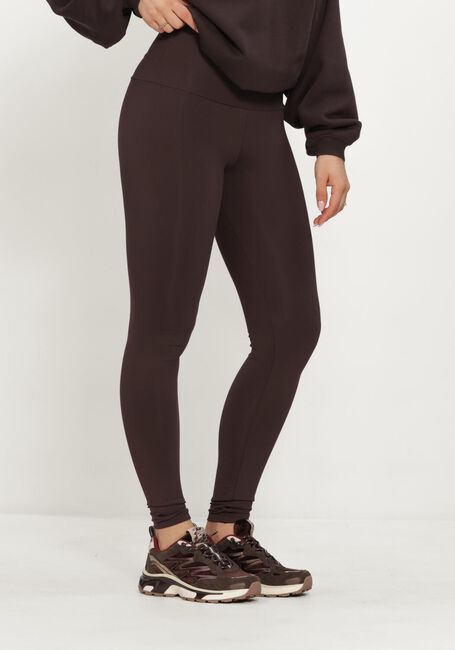 Bruine DEBLON SPORTS Sportleggings CLASSIC LEGGINGS HIGH WAISTBAND - large