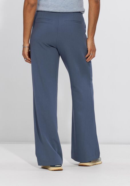 Blauwe MSCH COPENHAGEN Pantalon MSCHMACY MICHELLE HW WIDE PANTS REGULAR - large