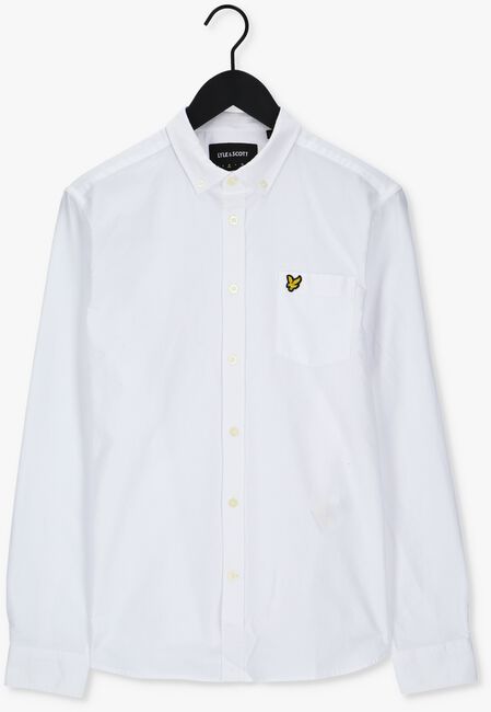 Witte LYLE & SCOTT Casual overhemd OXFORD SHIRT - large