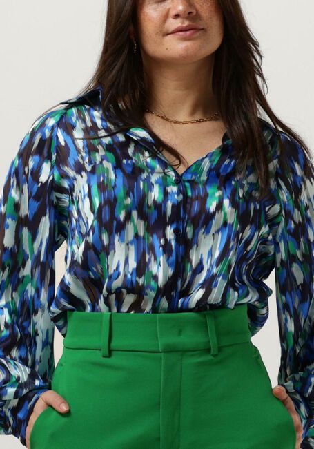 Donkerblauwe MINUS Blouses MARJA SHIRT - large