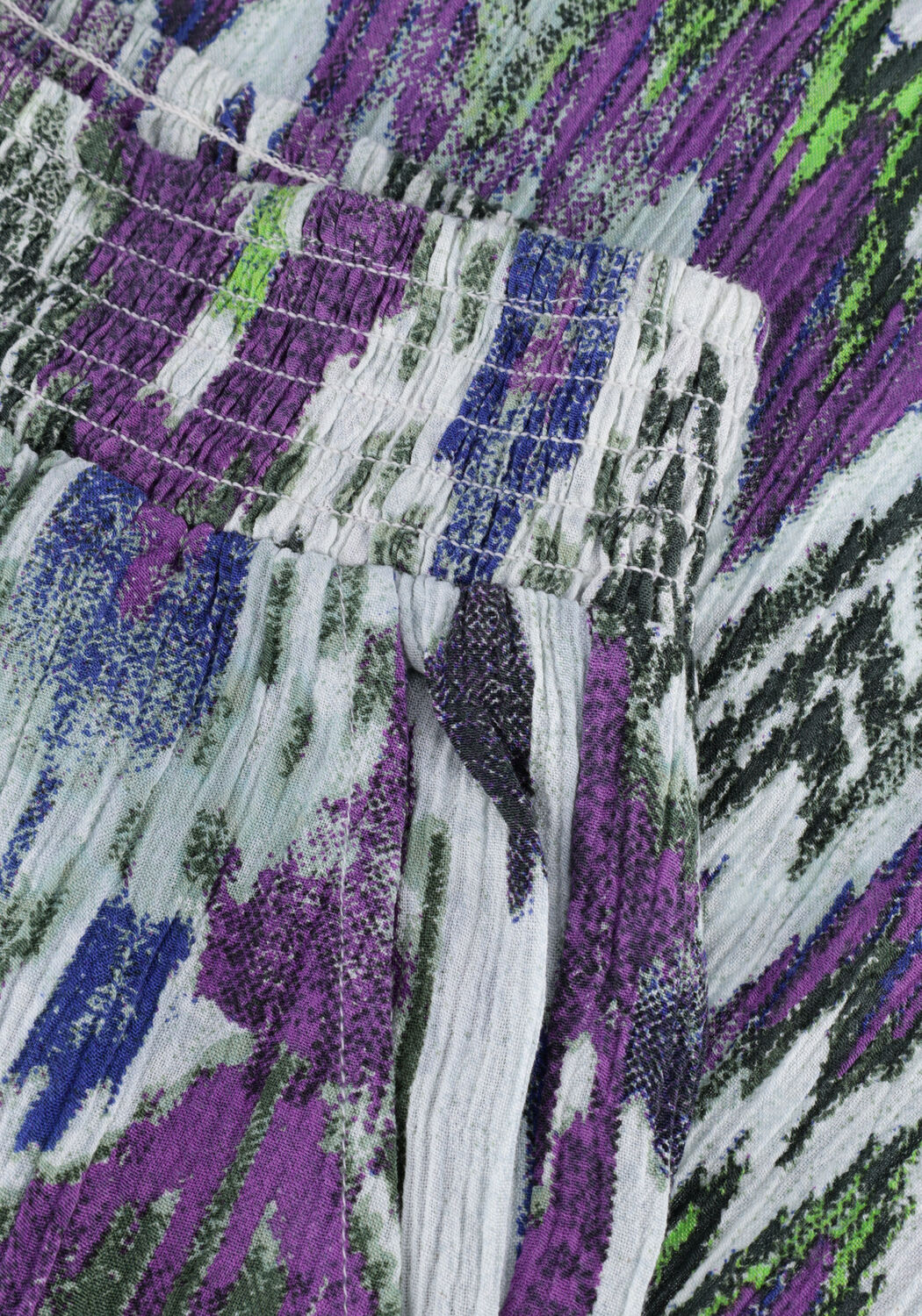 Multi ALIX THE LABEL Wijde broek LADIES WOVEN IKAT WIDE LEG PANTS - large