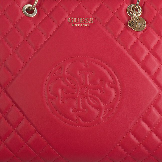Rode GUESS SWEET CANDY LARGE CARRY ALL Handtas | Omoda