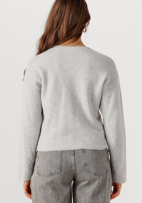 Lichtgrijze PENN & INK Vest CARDIGAN W25B345 - large