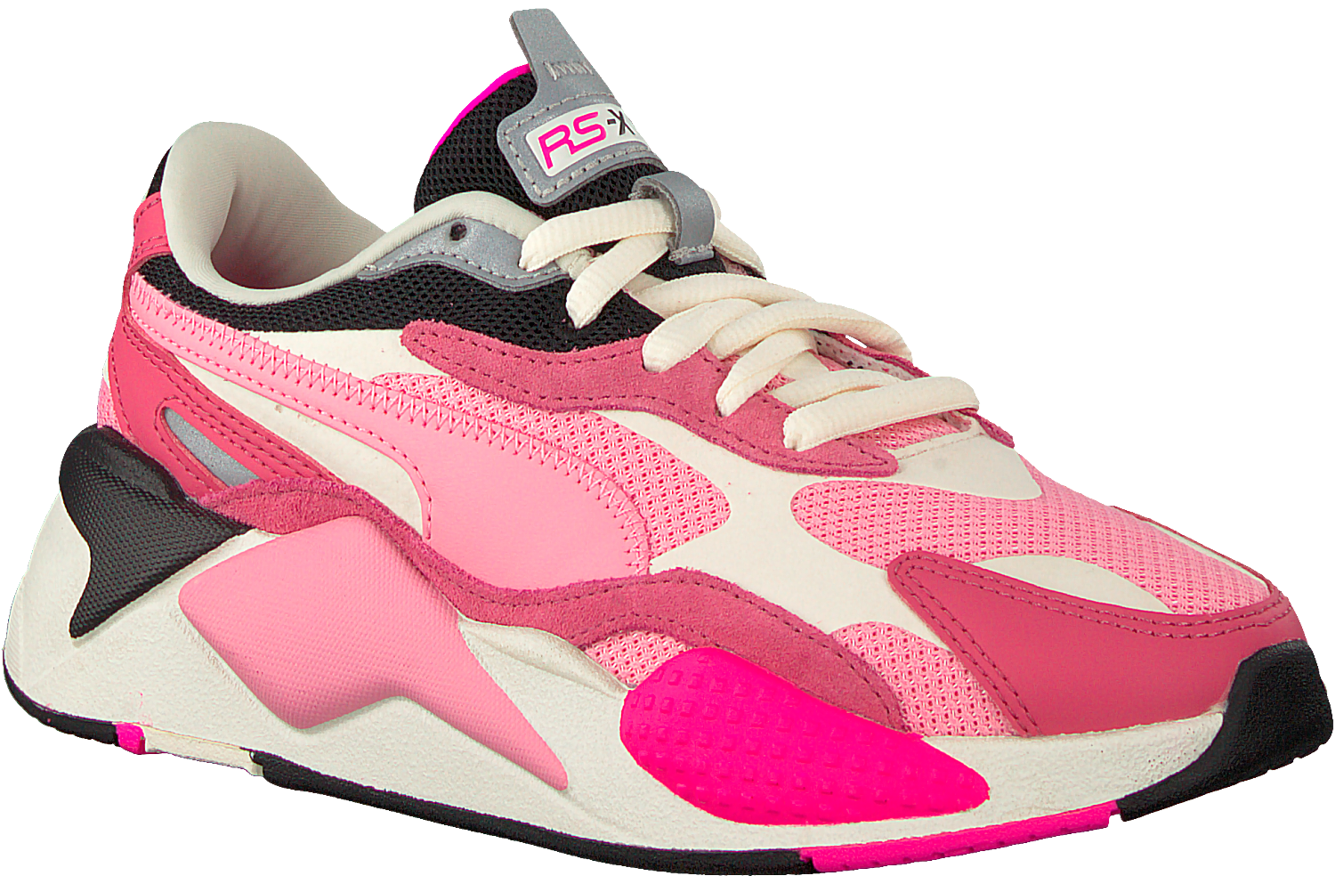 Roze PUMA Lage sneakers RS-X3 PUZZLE | Omoda Roze PUMA Lage sneakers RS-X3 PUZZLE | Omoda